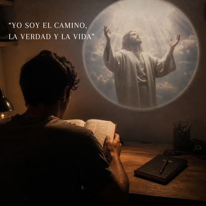 Proyector de Luz con Imágenes de Jesús