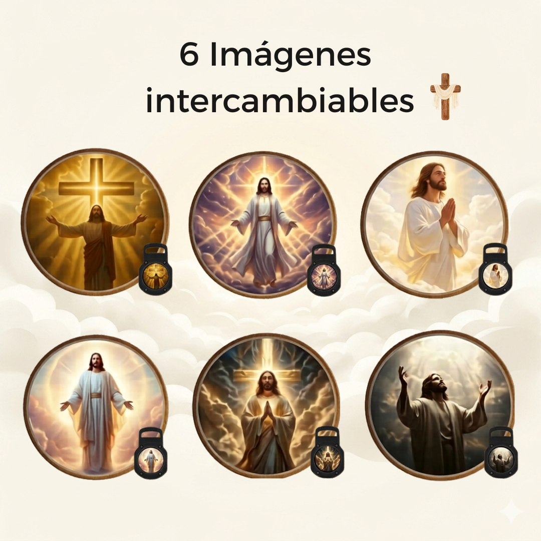 Proyector de Luz con Imágenes de Jesús
